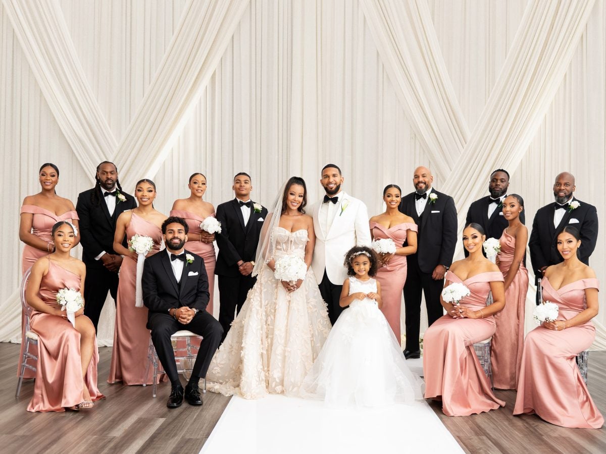 Bridal Bliss: Inside Actress Denyce Lawton And Eban Grasti's Gorgeous D.C. Nuptials