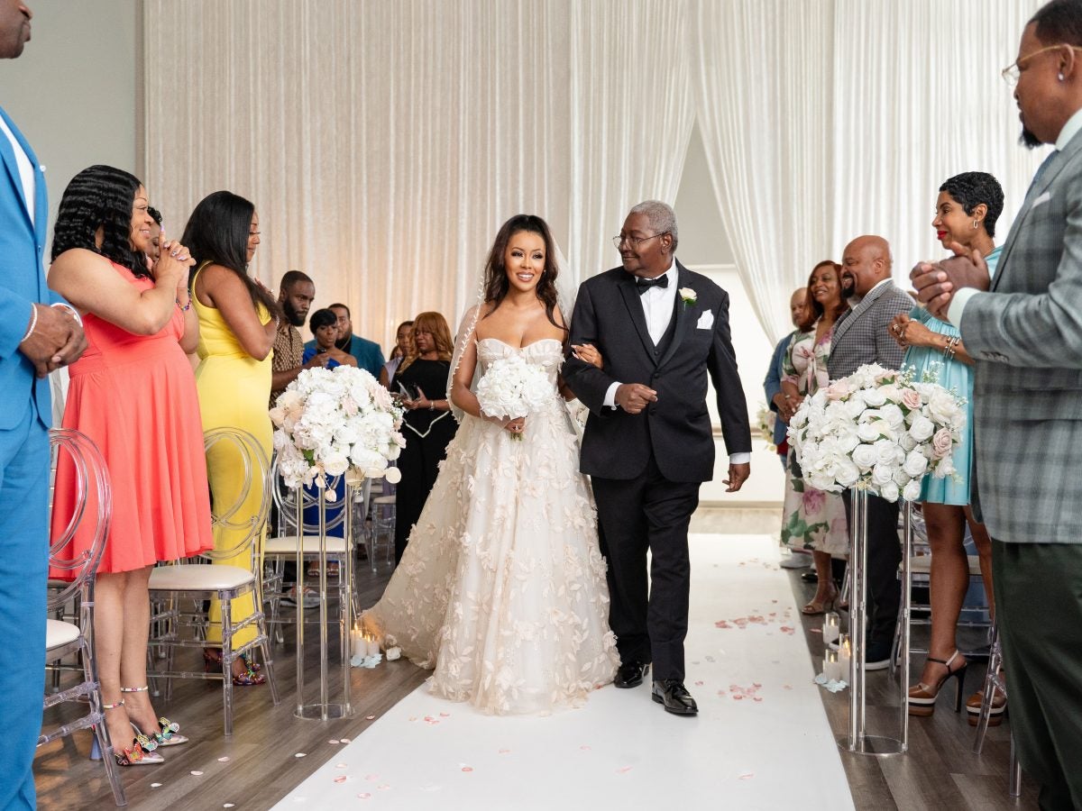 Bridal Bliss: Inside Actress Denyce Lawton And Eban Grasti's Gorgeous D.C. Nuptials