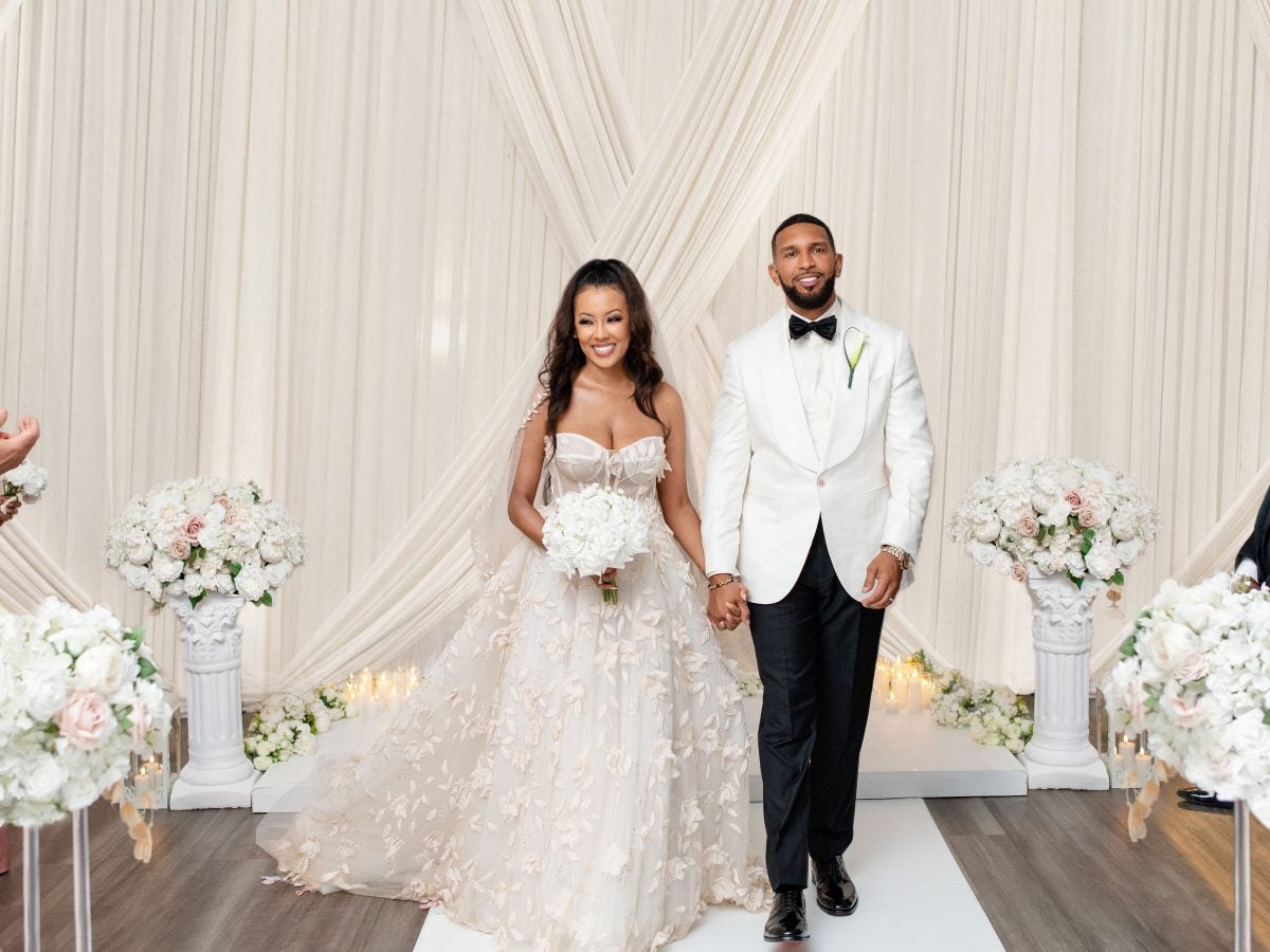 Bridal Bliss: Inside Actress Denyce Lawton And Eban Grasti's Gorgeous D.C. Nuptials