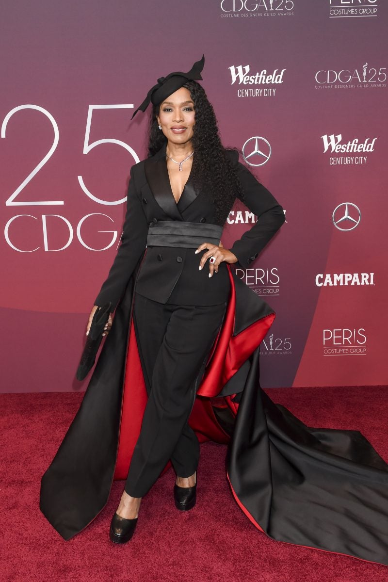 No One Does All-Black On The Red Carpet Quite Like Angela Bassett