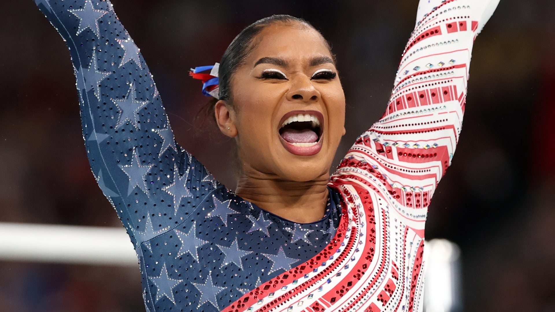 Behind Gymnast Jordan Chiles's Olympic-Winning Beauty Routine