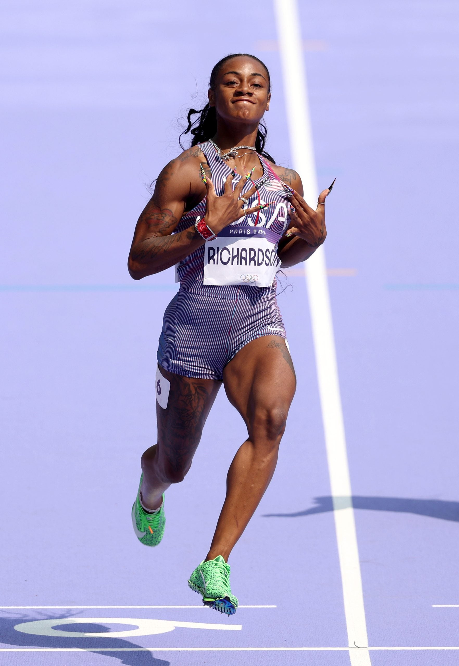 These 2024 Olympic Track Stars Are Giving Us Major Beauty Inspiration