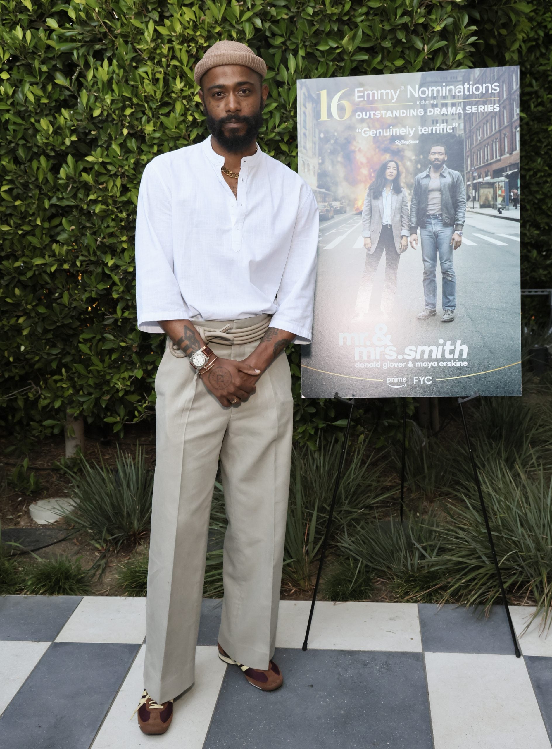 LaKeith Stanfield Strikes Again In A Perfect Menswear Look