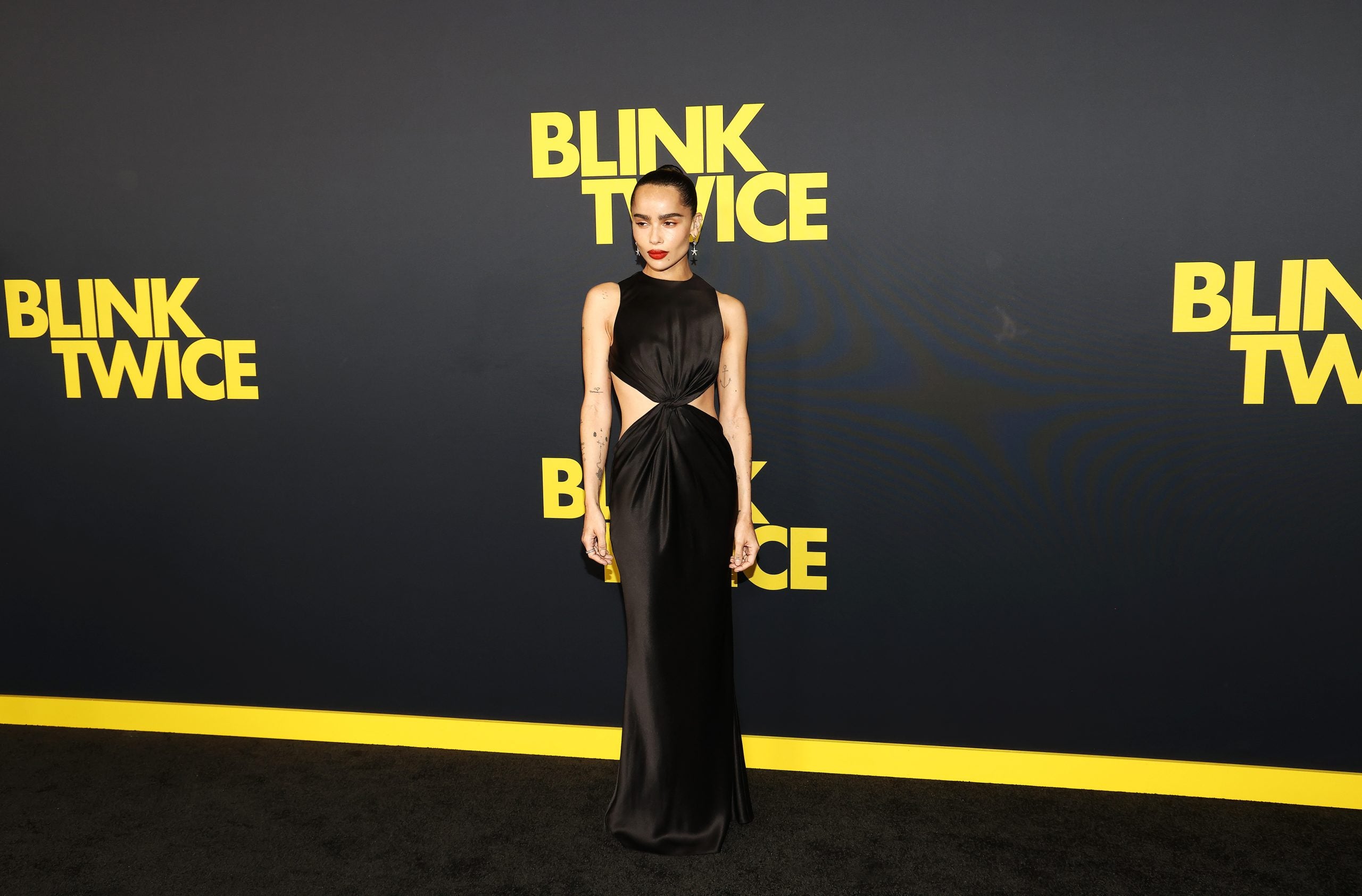 Zoë Kravitz Serves Elegant Realness In Saint Laurent