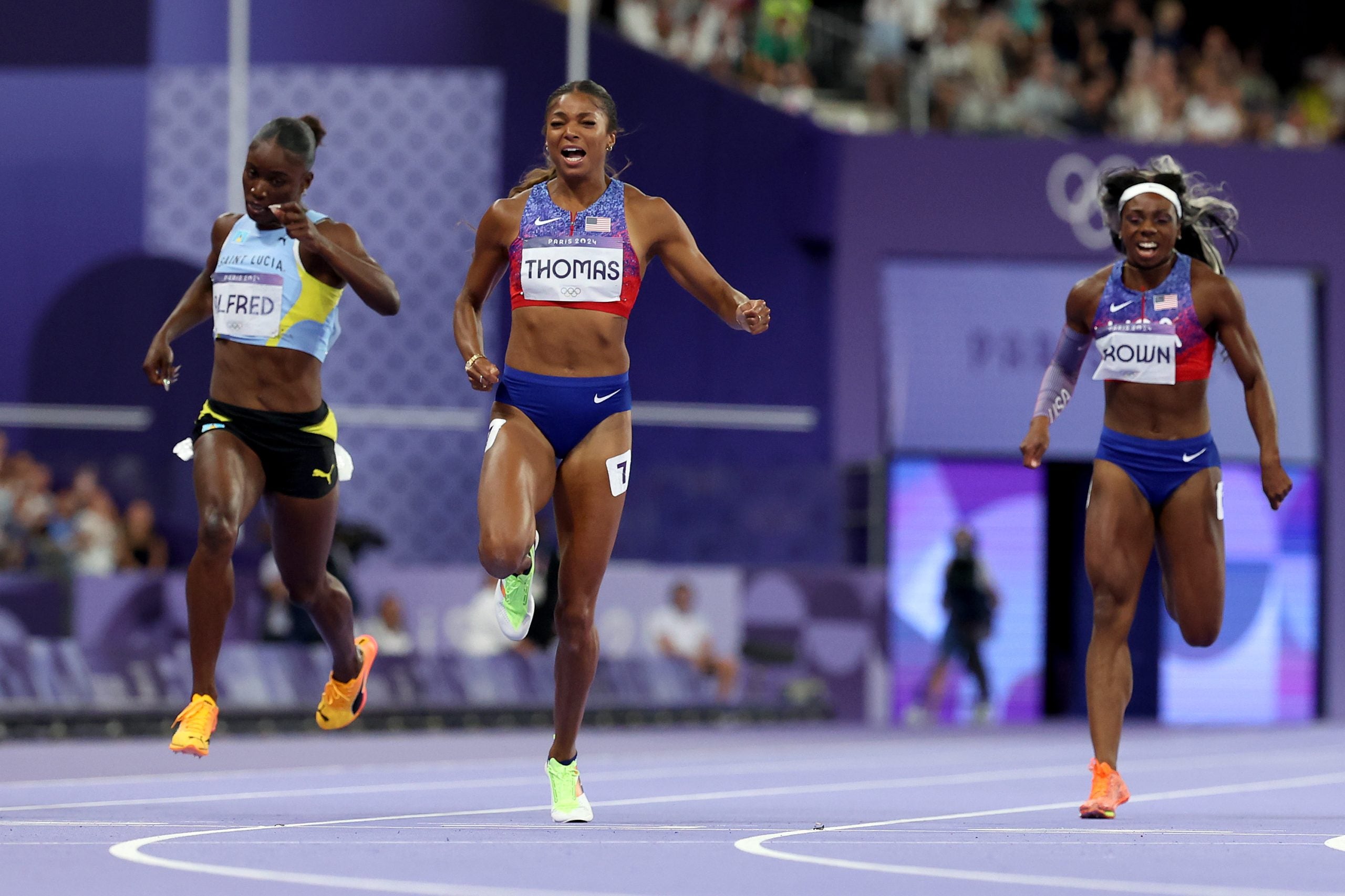 From Harvard Grad To Olympic Champion: Gabby Thomas Wins Gold Medal In 200M Race