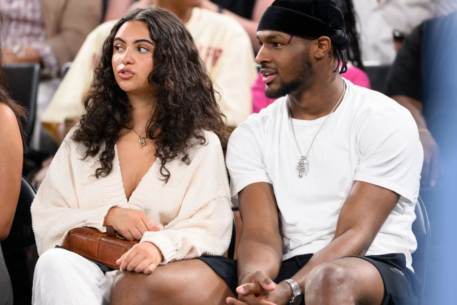 Bronny James Has Been Hanging Out With Salli Richardson-Whitfield's Daughter In Paris