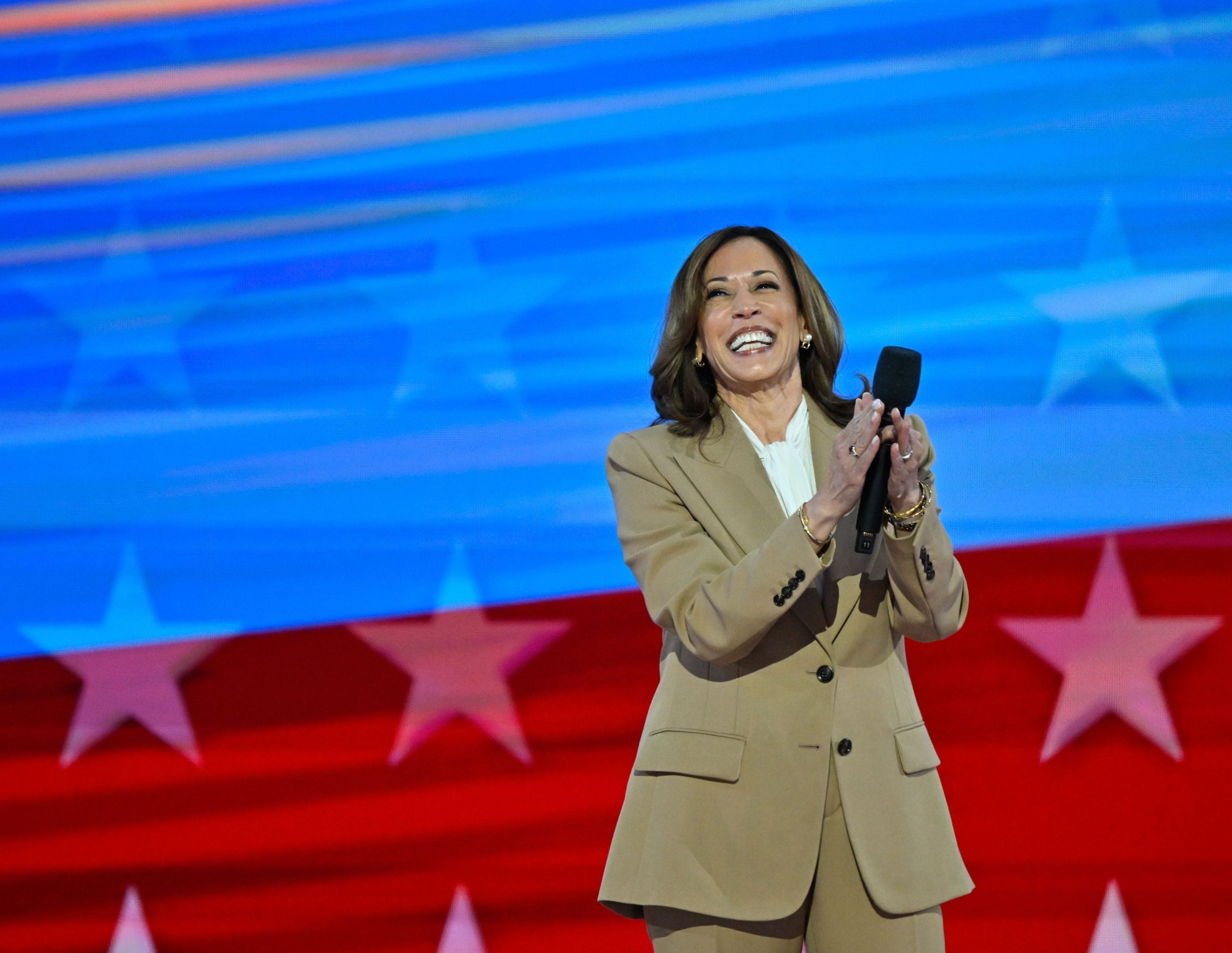 Power Suits And Bold Brooches Commanded Attention At The DNC’s Opening Night