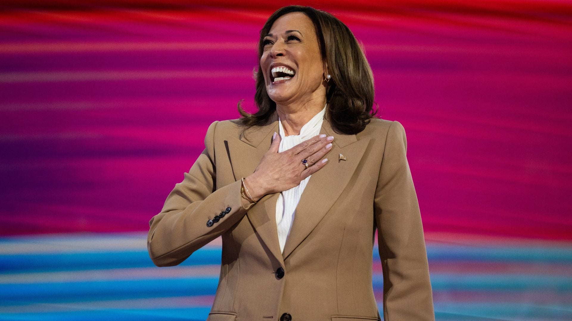 Power Suits And Bold Brooches Commanded Attention At The DNC’s Opening Night