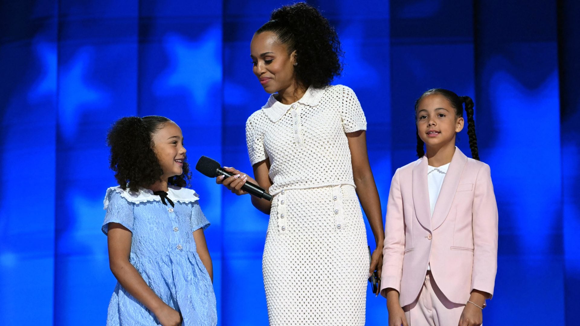 Kamala Harris’ Adorable Grandnieces Taught The DNC Crowd How To Pronounce Her Name