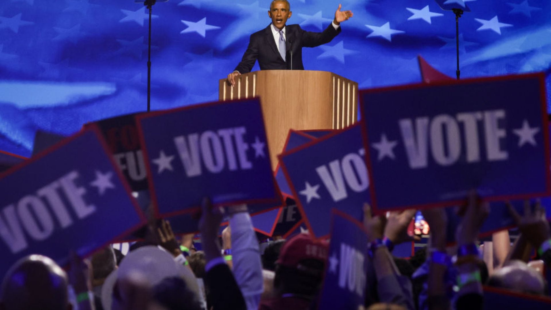 Former President Barack Obama Endorses Kamala Harris In Passionate DNC Speech:"America Is Ready For A New Chapter"