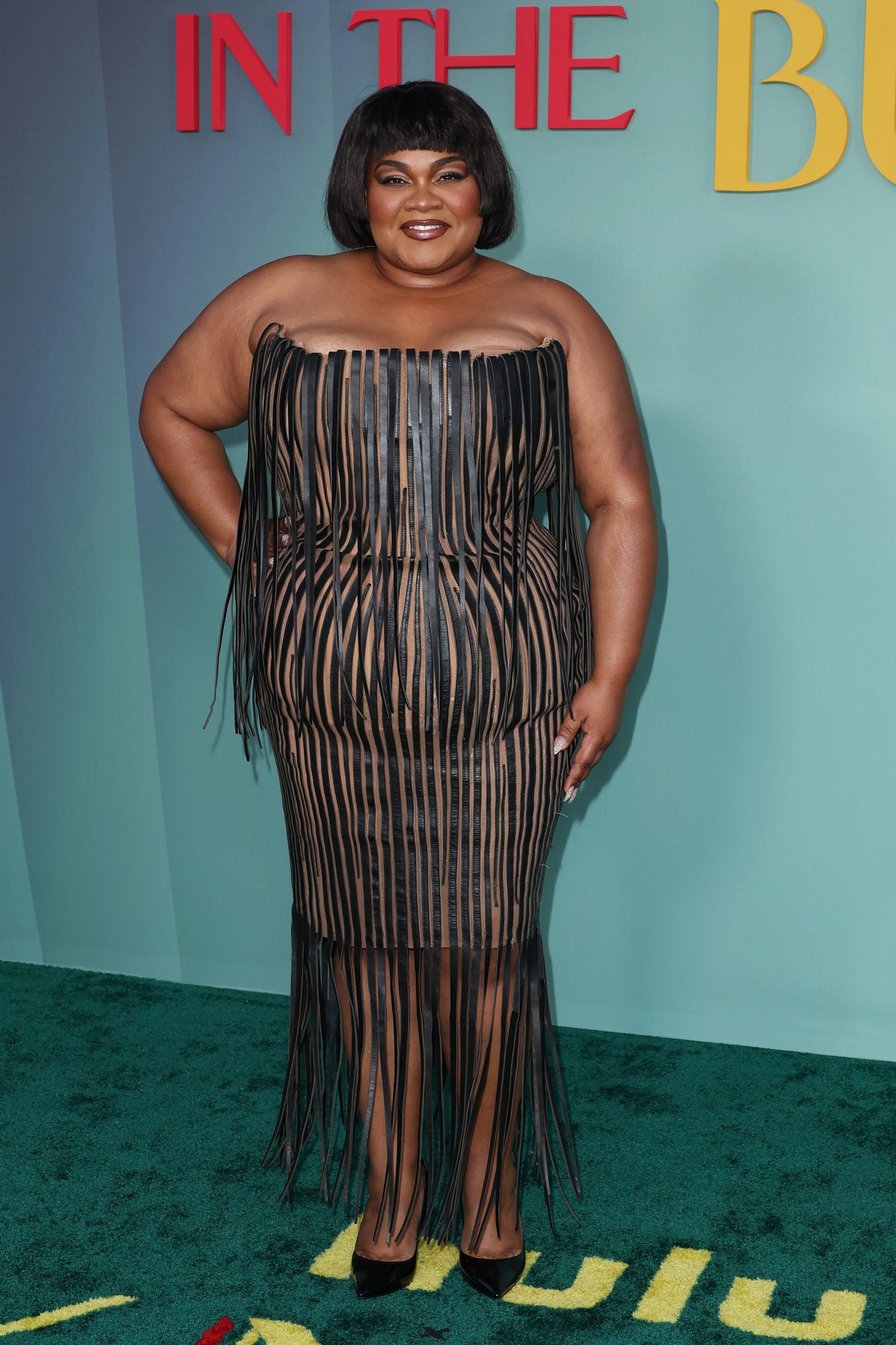 Da’Vine Joy Randolph Steps Out In A Striking Mugler Look