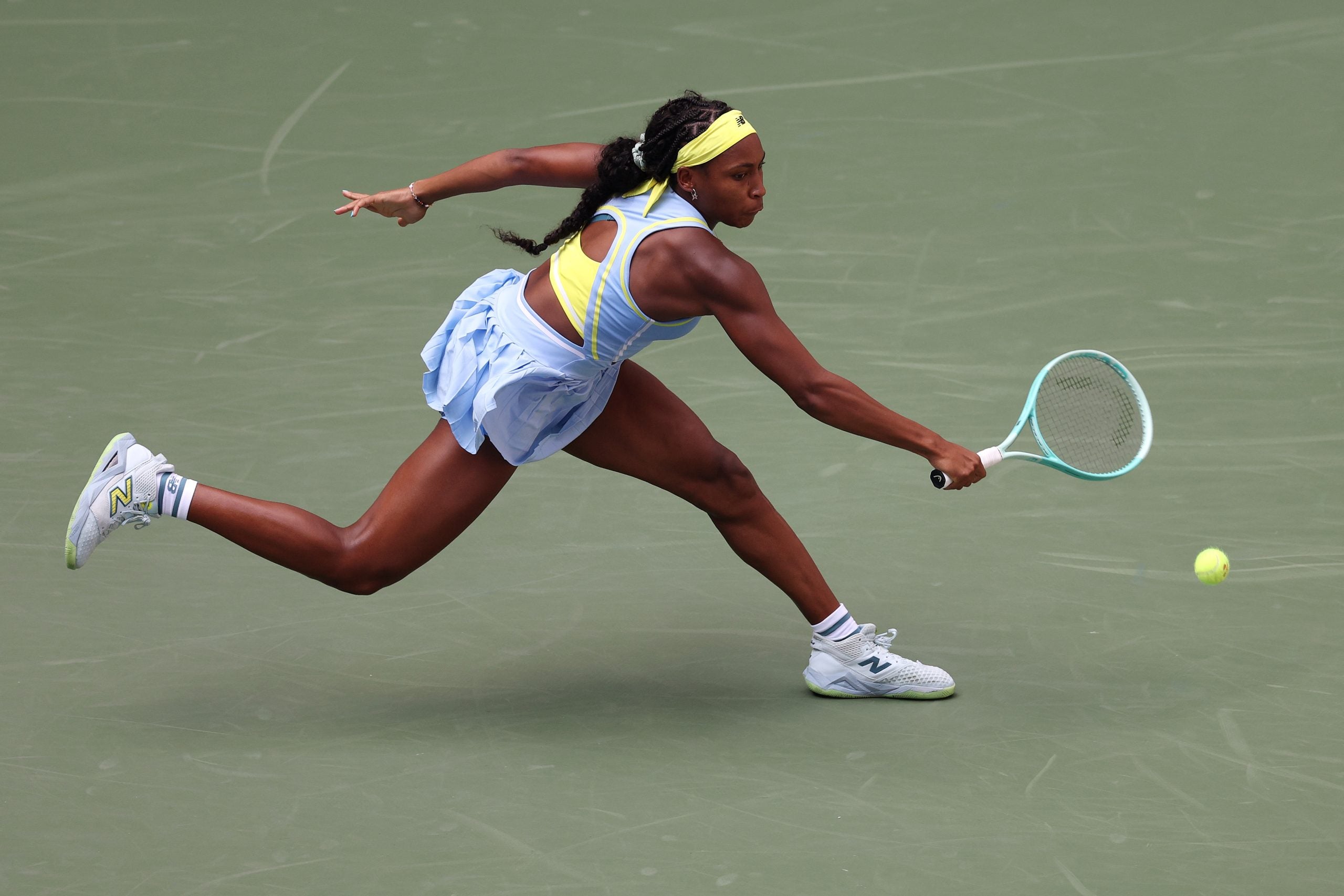 Coco Gauff relies on tennis core at the US Open