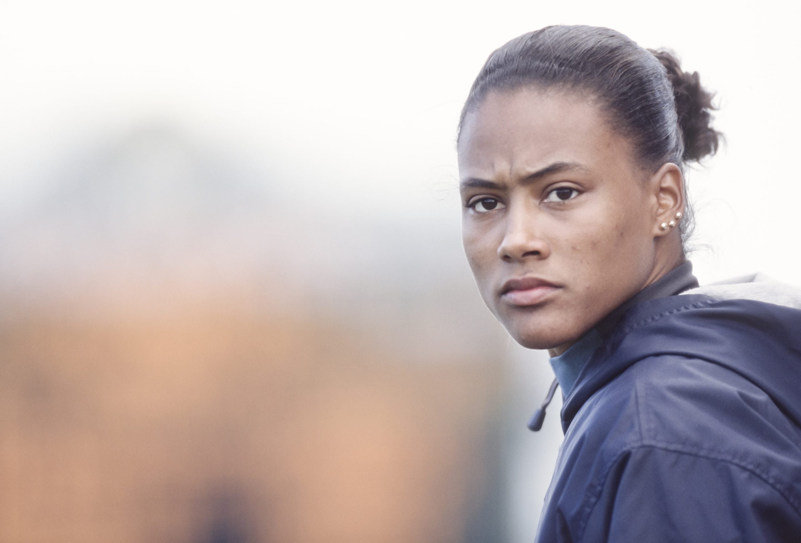 Marion Jones' return to the starting block