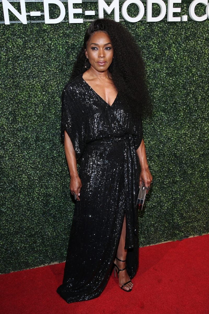 No One Does All-Black On The Red Carpet Quite Like Angela Bassett