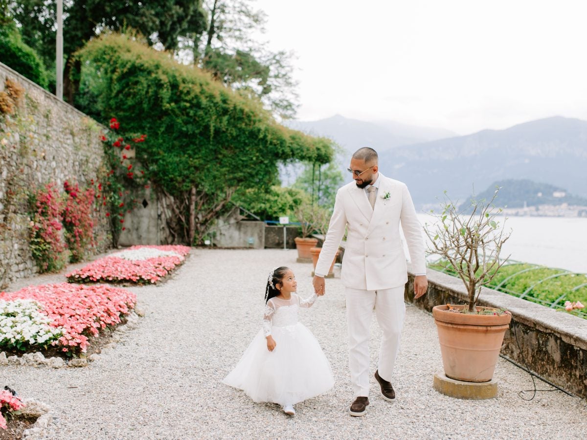 Bridal Bliss: Inside Former 'Basketball Wives' Star DJ Duffey And Iman Shokuohizadeh's Lake Como Wedding