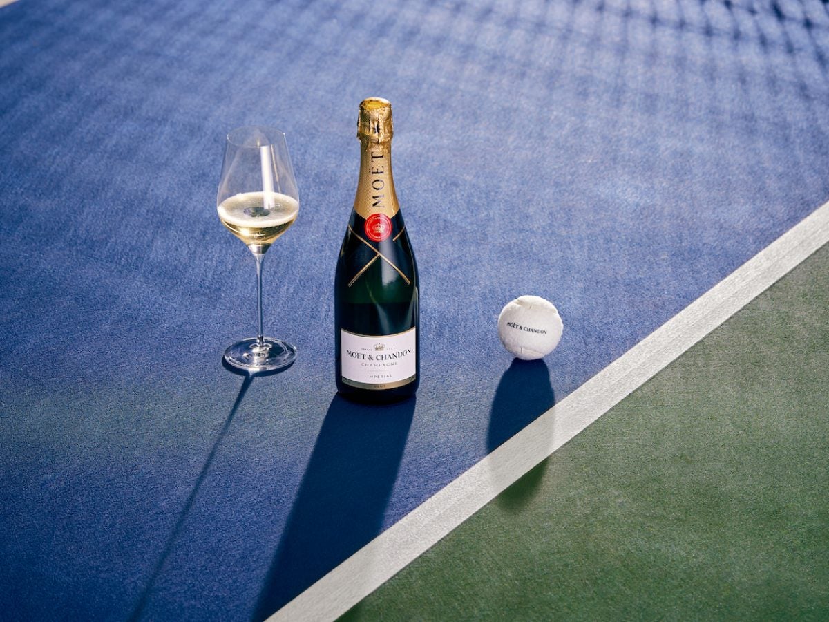 Champagne And Championships: Moët & Chandon Joins The 2024 US Open