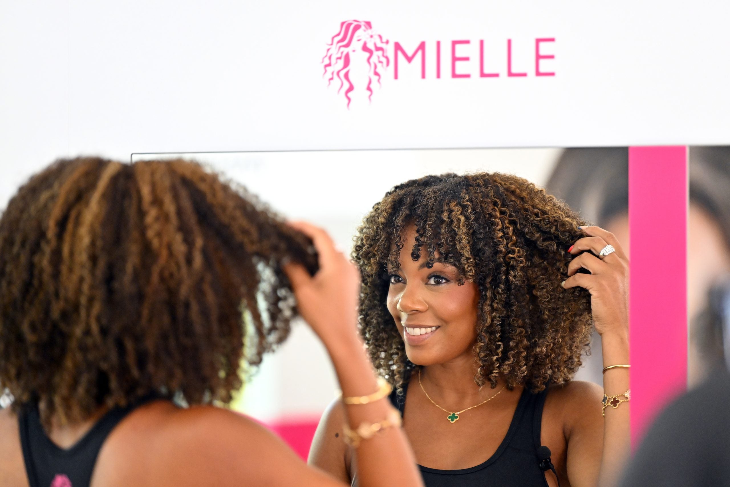 Mielle's pop-up salon in the Olympic Village is a first for textured hair