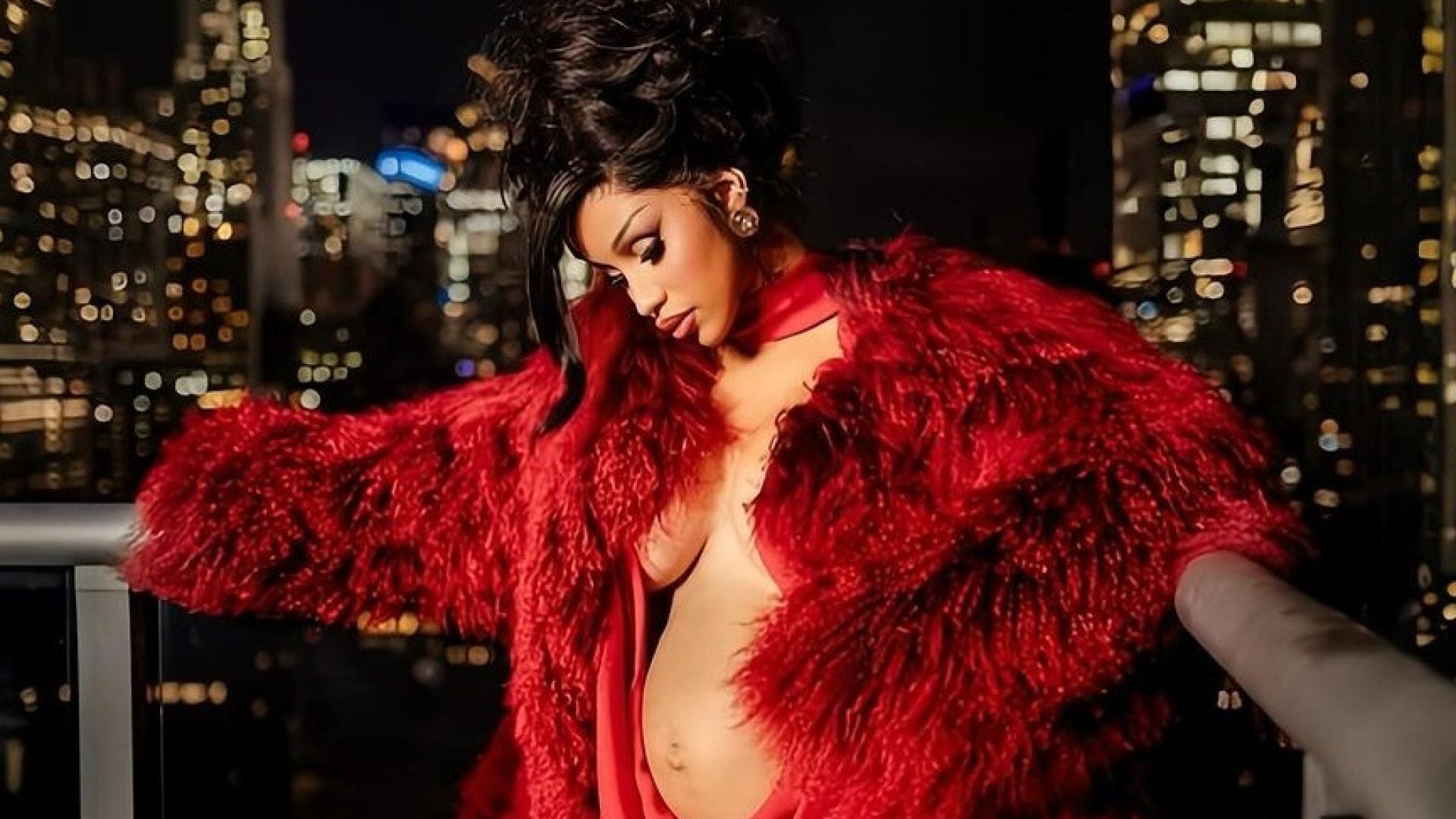 Cardi B Announced Her Pregnancy In A Pinned Updo