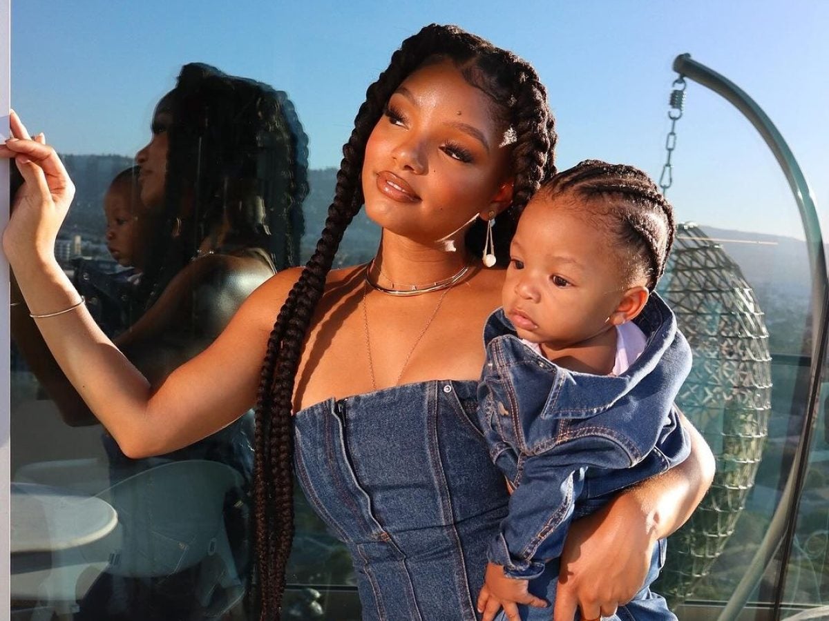 Halle Bailey Takes Her Son, Baby Halo, To His First Concert