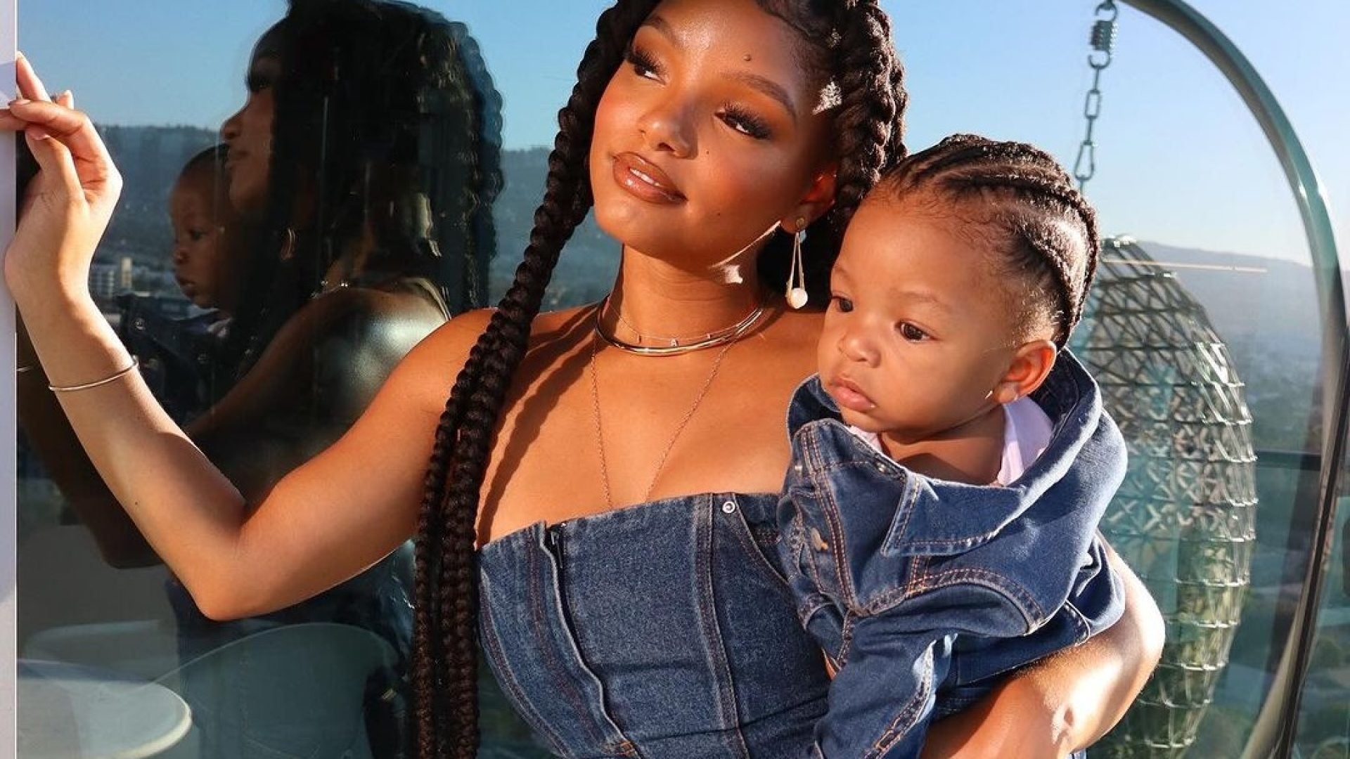 Halle Bailey Takes Her Son, Halo, To His First Concert