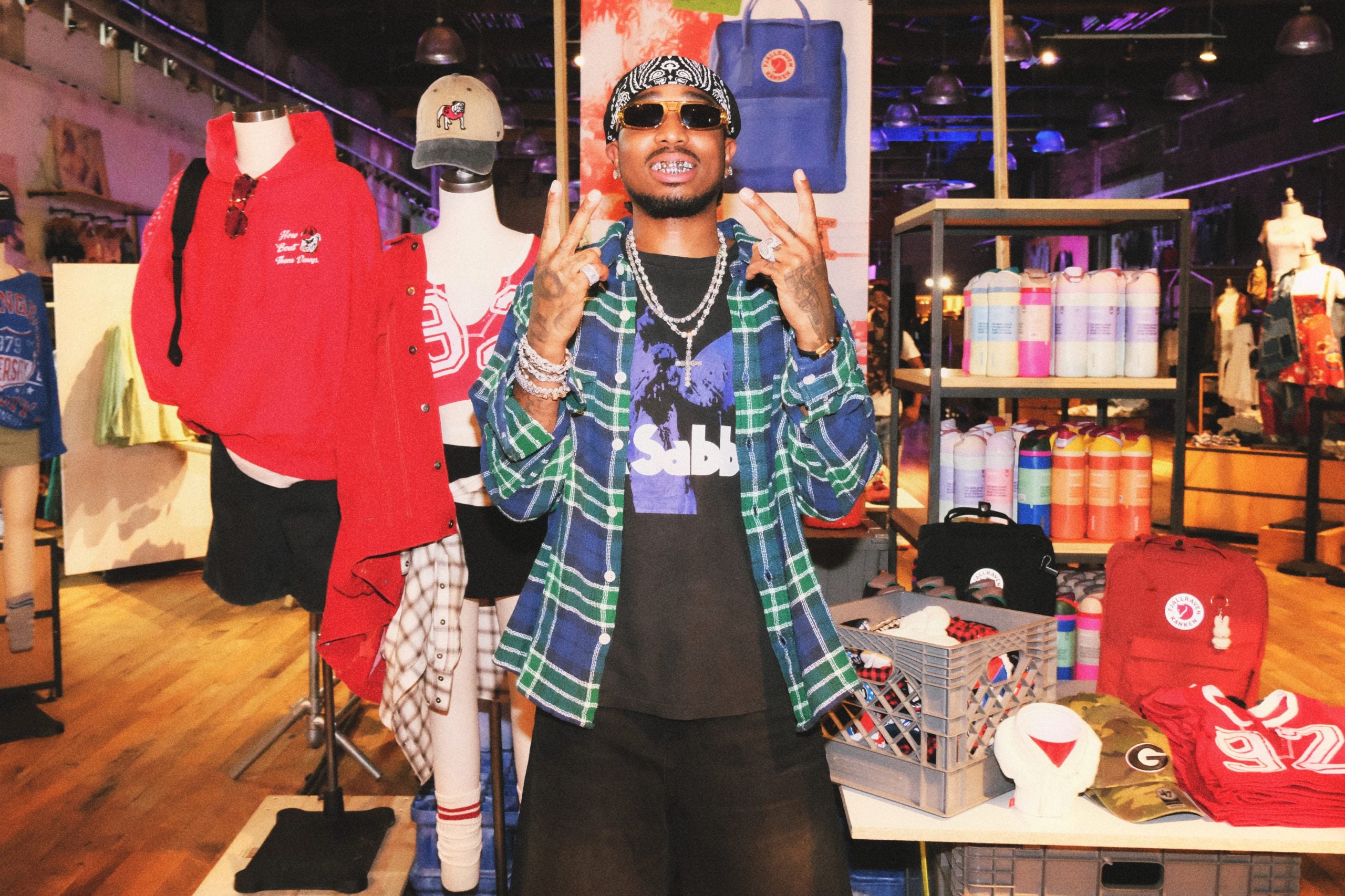 Quavo Heads “Back-To-Campus” With Urban Outfitters In Athens, GA