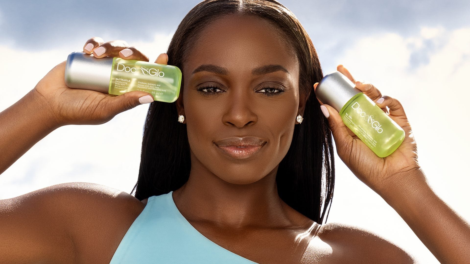 Sloane Stephens’ New Body Care Line Doc+Glo Will Keep You Fresh On The Go