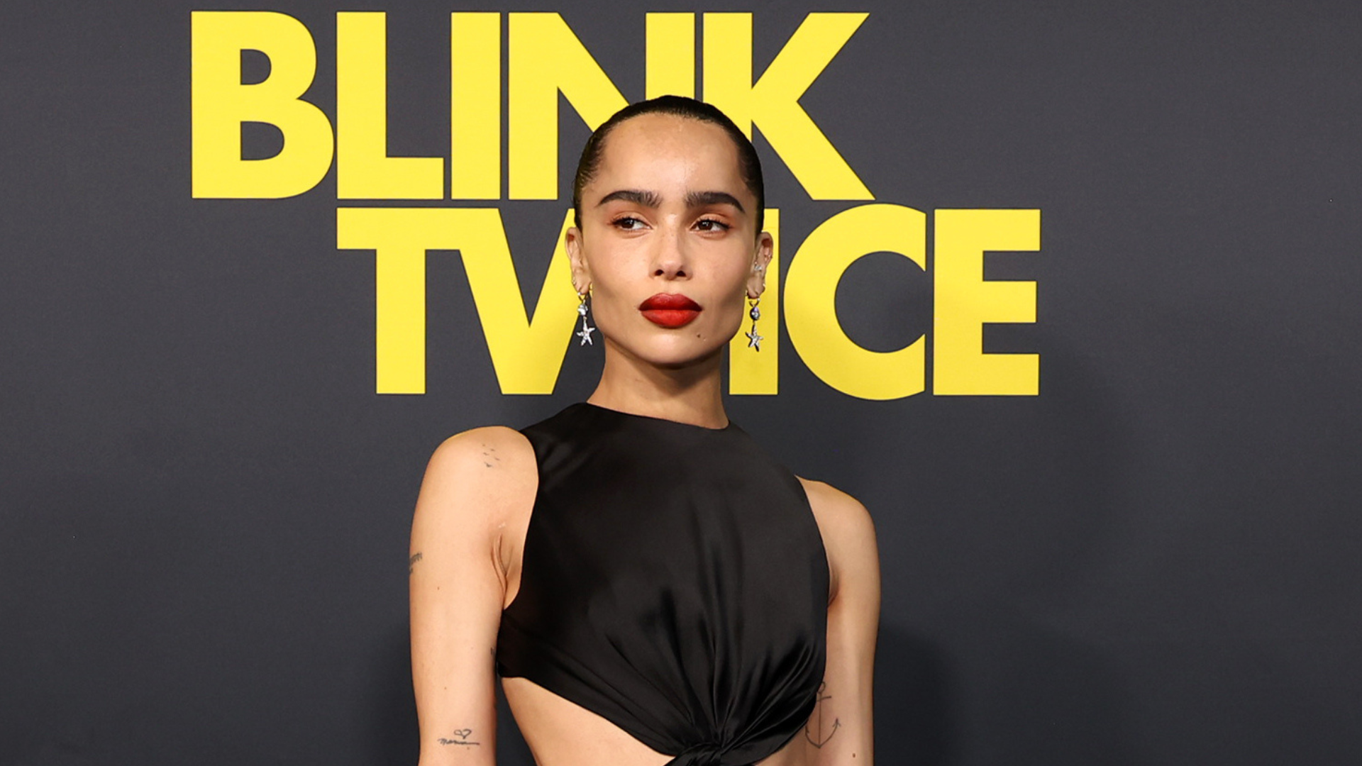 Zoë Kravitz Serves Elegant Realness In Saint Laurent At ‘Blink Twice’ Premiere