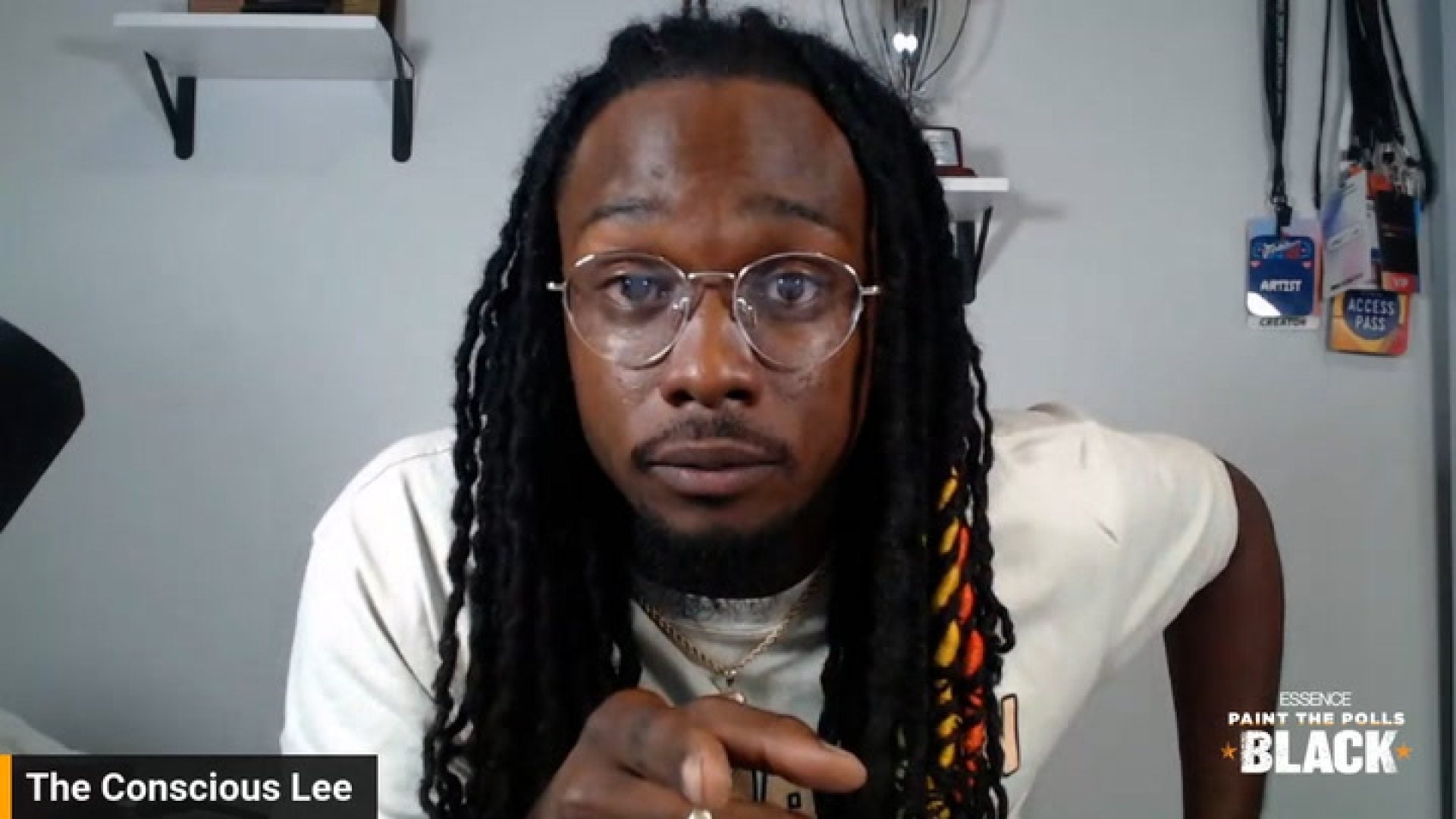 WATCH: Paint the Polls Black – Conscious Lee Talks Being Mindful of Opportunities