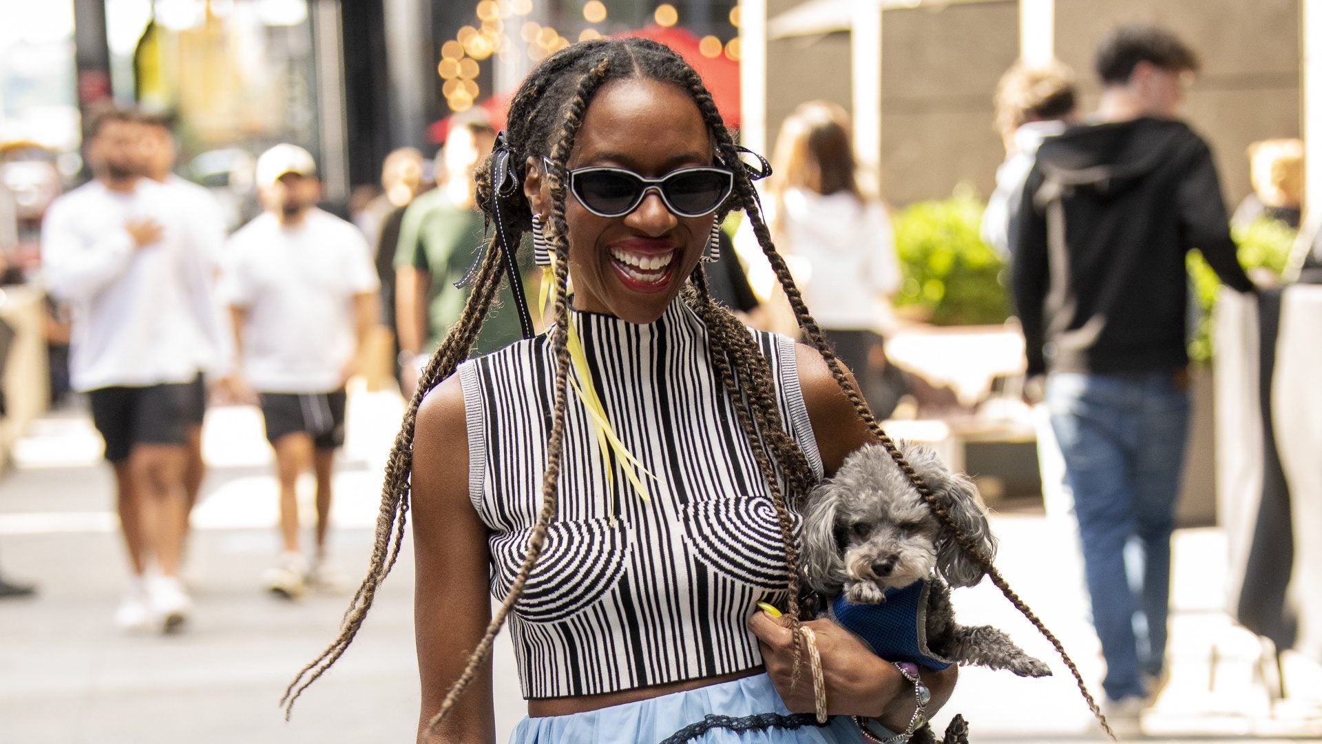 Best Beauty Street Style Moments From NYFW SS25 Day Four