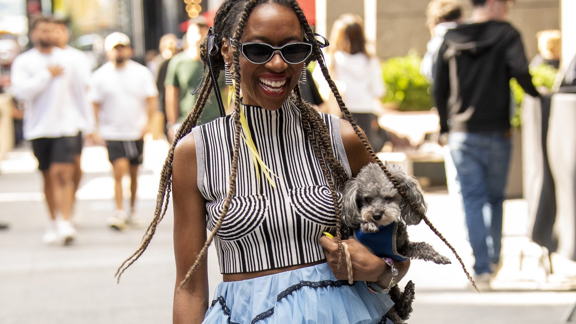 Best Beauty Street Style Moments From NYFW SS25 Day Four