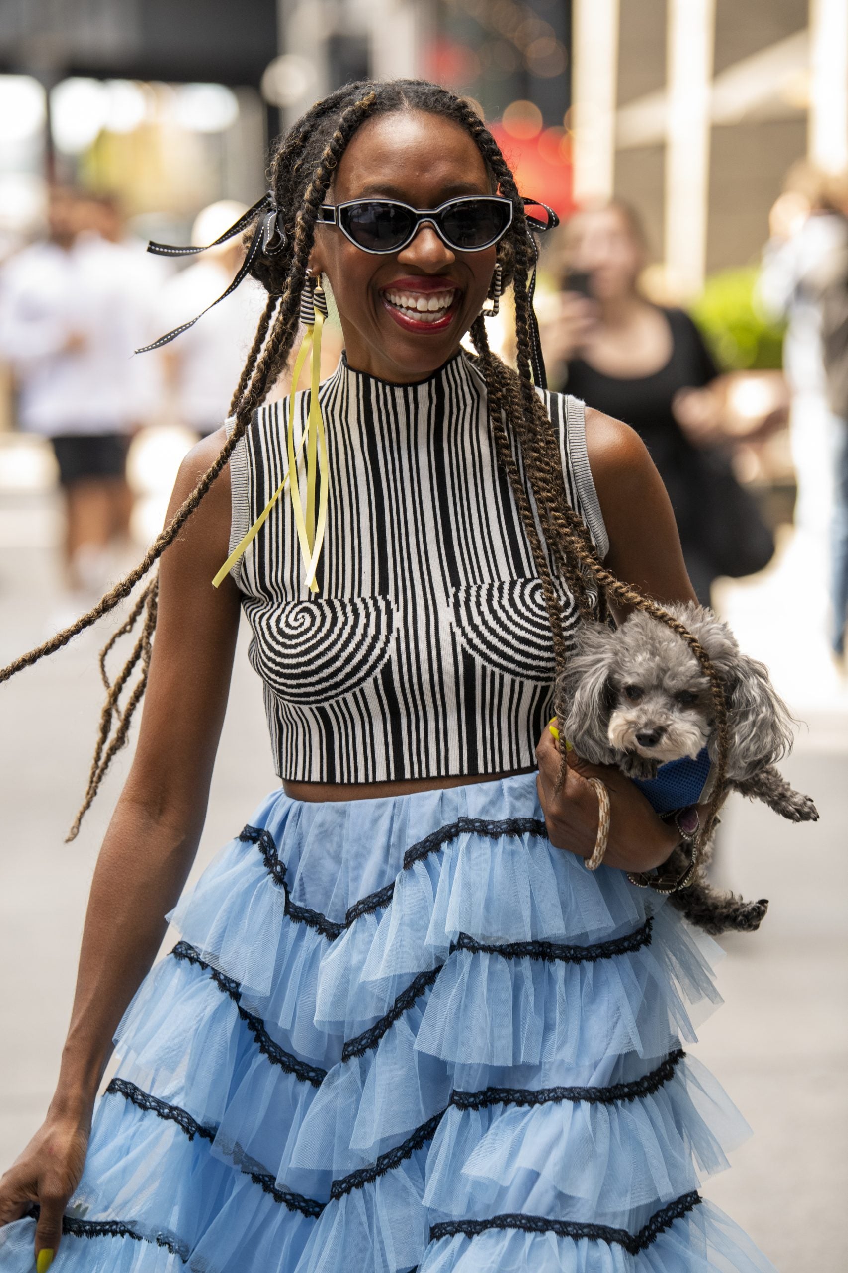 Best Beauty Street Style Moments From NYFW SS25 Day Four