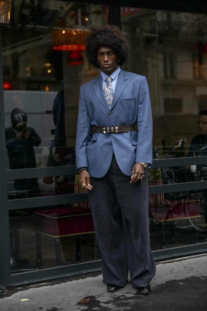 Best Street Style From Day 1 Of PFW SS25
