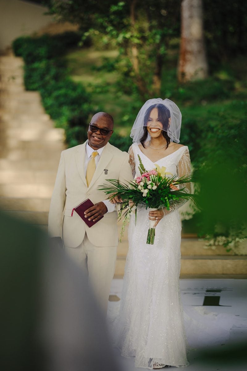 Bridal Bliss: Amicia And Daniel Tied The Knot In The Hills Of Montego Bay