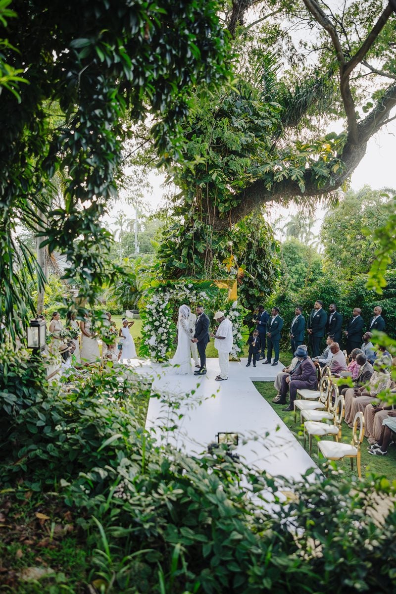 Bridal Bliss: Amicia And Daniel Tied The Knot In The Hills Of Montego Bay