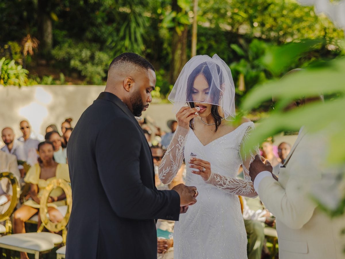 Bridal Bliss: Amicia And Daniel Tied The Knot In The Hills Of Montego Bay