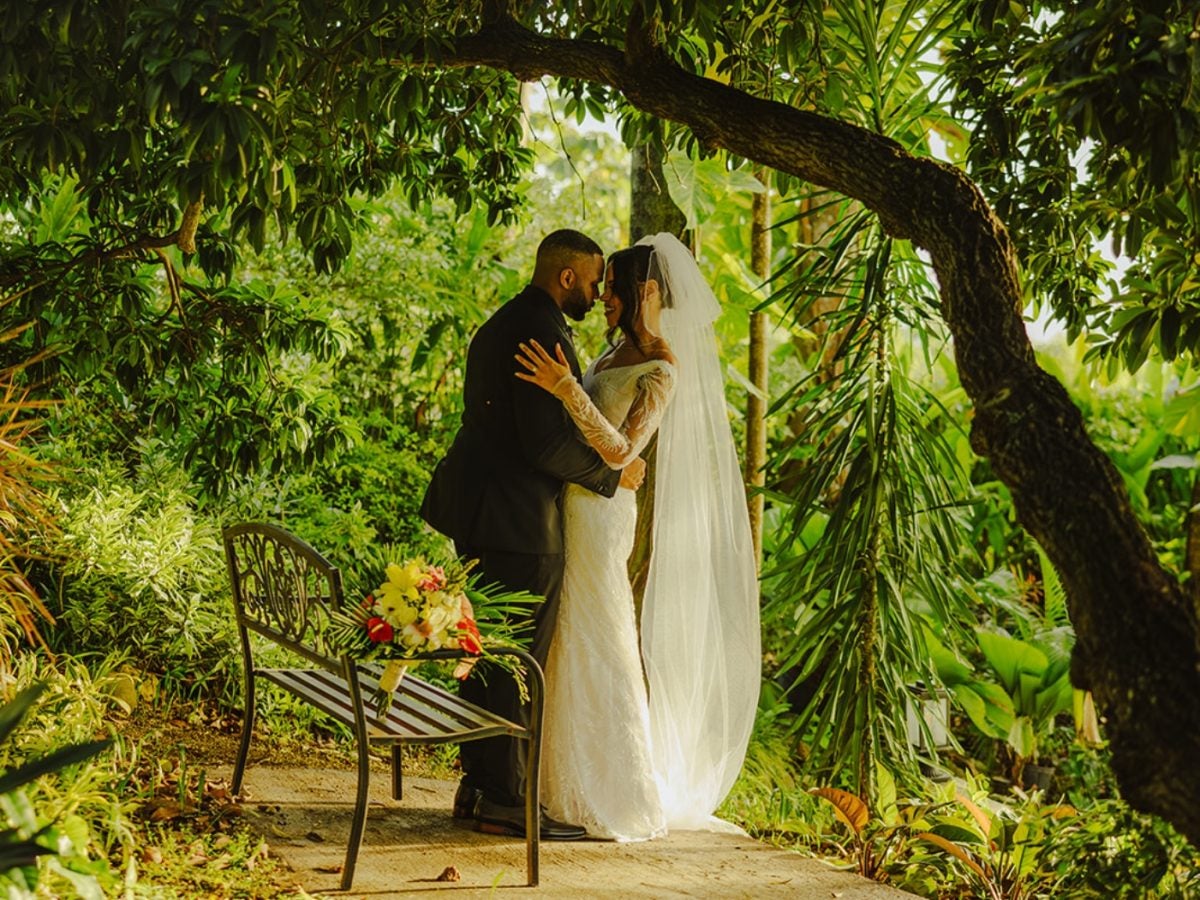 Bridal Bliss: Amicia And Daniel Tied The Knot In The Hills Of Montego Bay