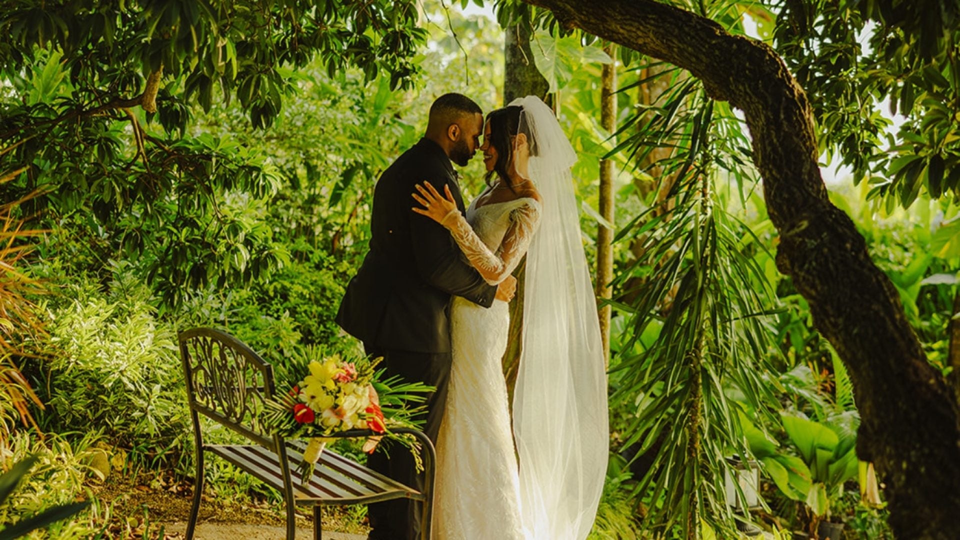 Bridal Bliss: Amicia And Daniel Tied The Knot In The Hills Of Montego Bay