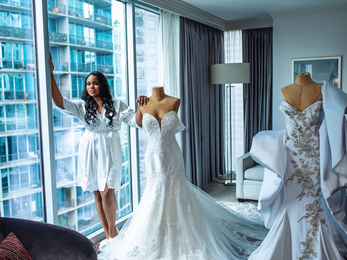 Bridal Bliss: Elise And Jason's Wedding Was An Ode To Atlanta