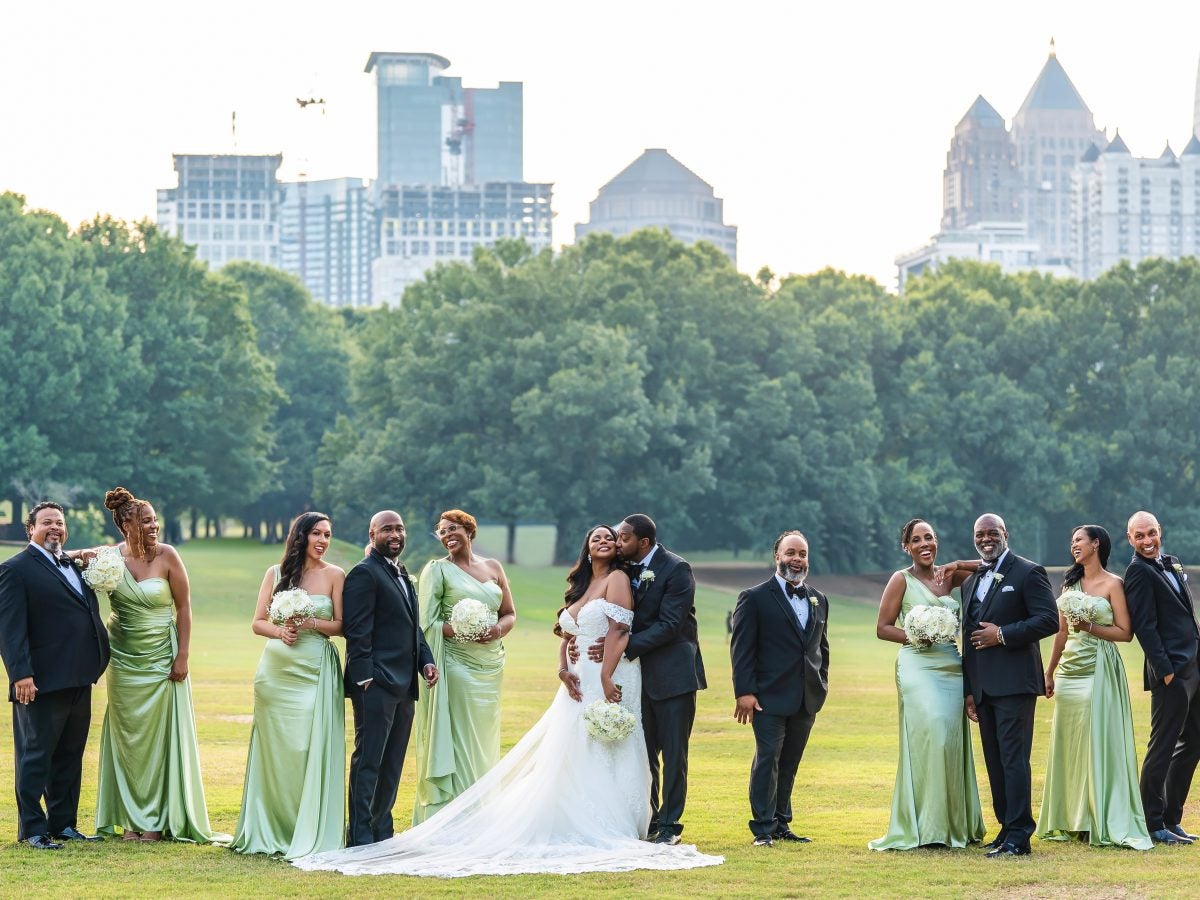 Bridal Bliss: Elise And Jason's Wedding Was An Ode To Atlanta