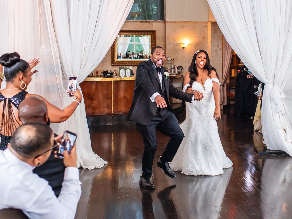 Bridal Bliss: Elise And Jason's Wedding Was An Ode To Atlanta