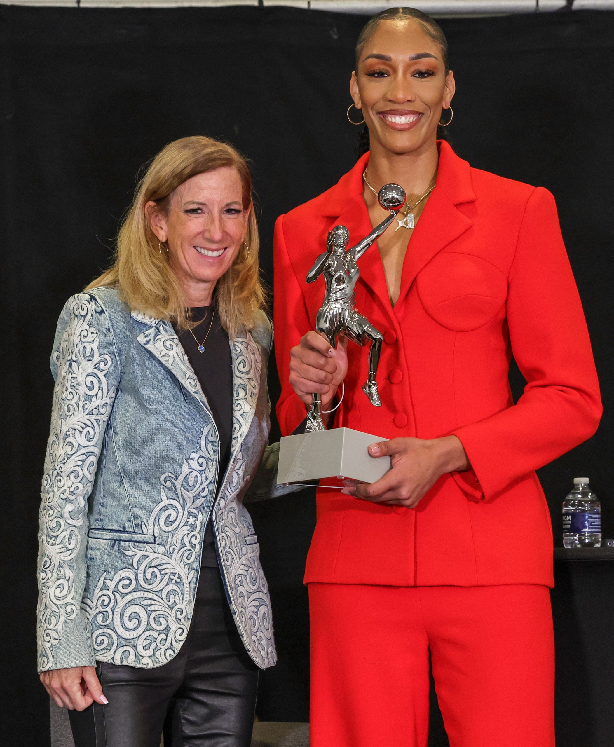 A'ja Wilson wins third MVP award, tying record, leads Las Vegas Aces to playoffs