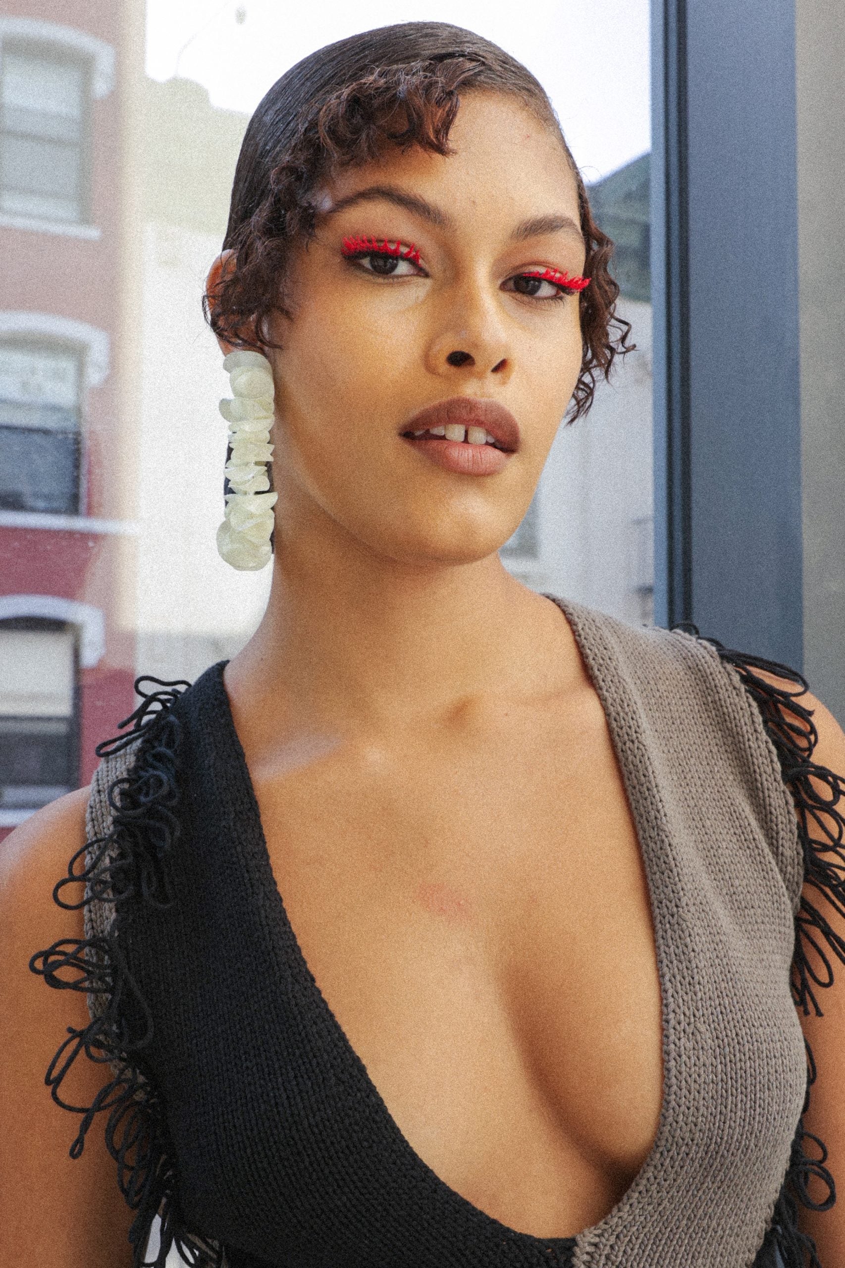 Diotima’s SS25 Beauty Look Was A Nod To Jamaican Folklore