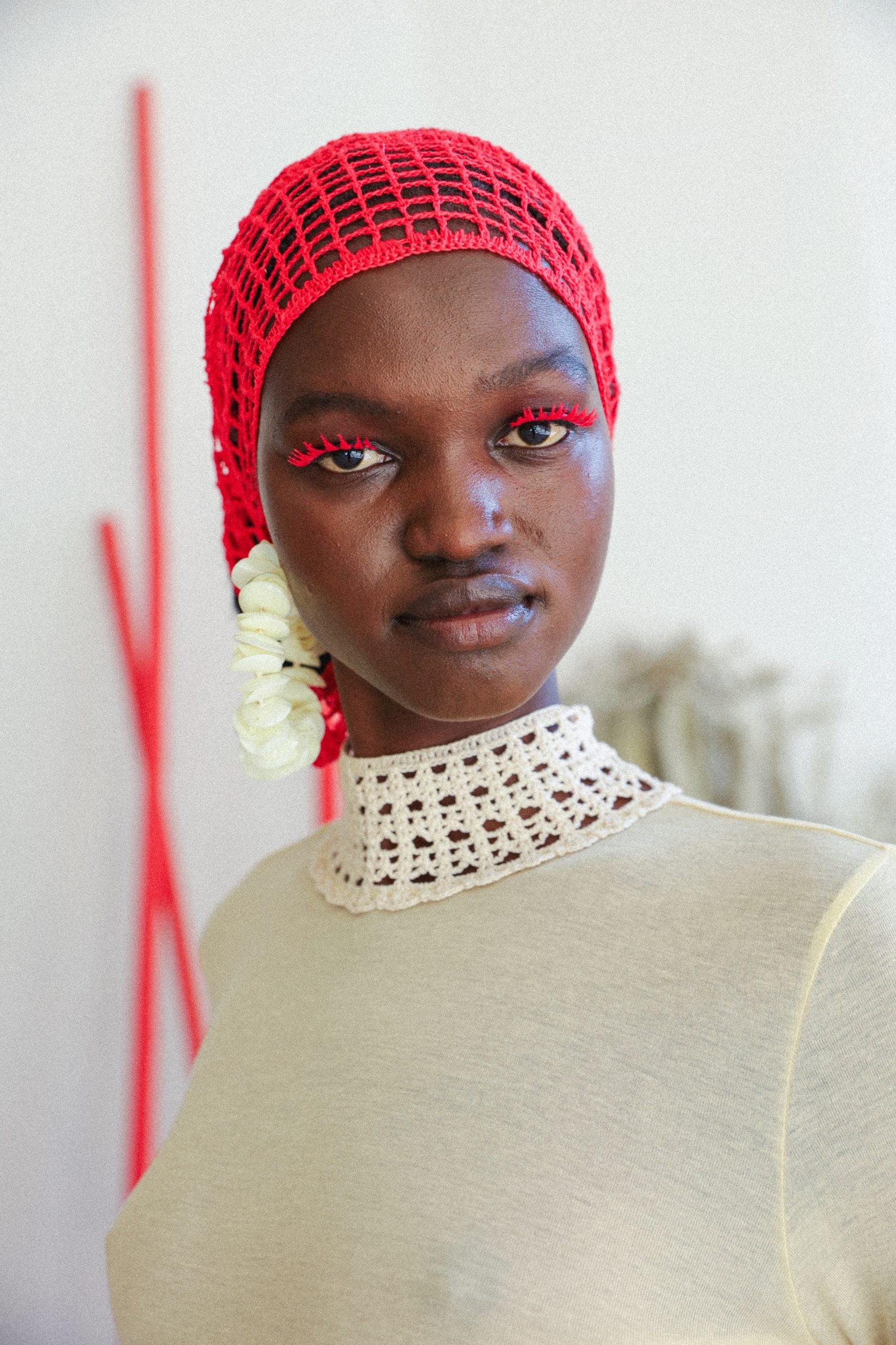 Diotima’s SS25 Beauty Look Was A Nod To Jamaican Folklore