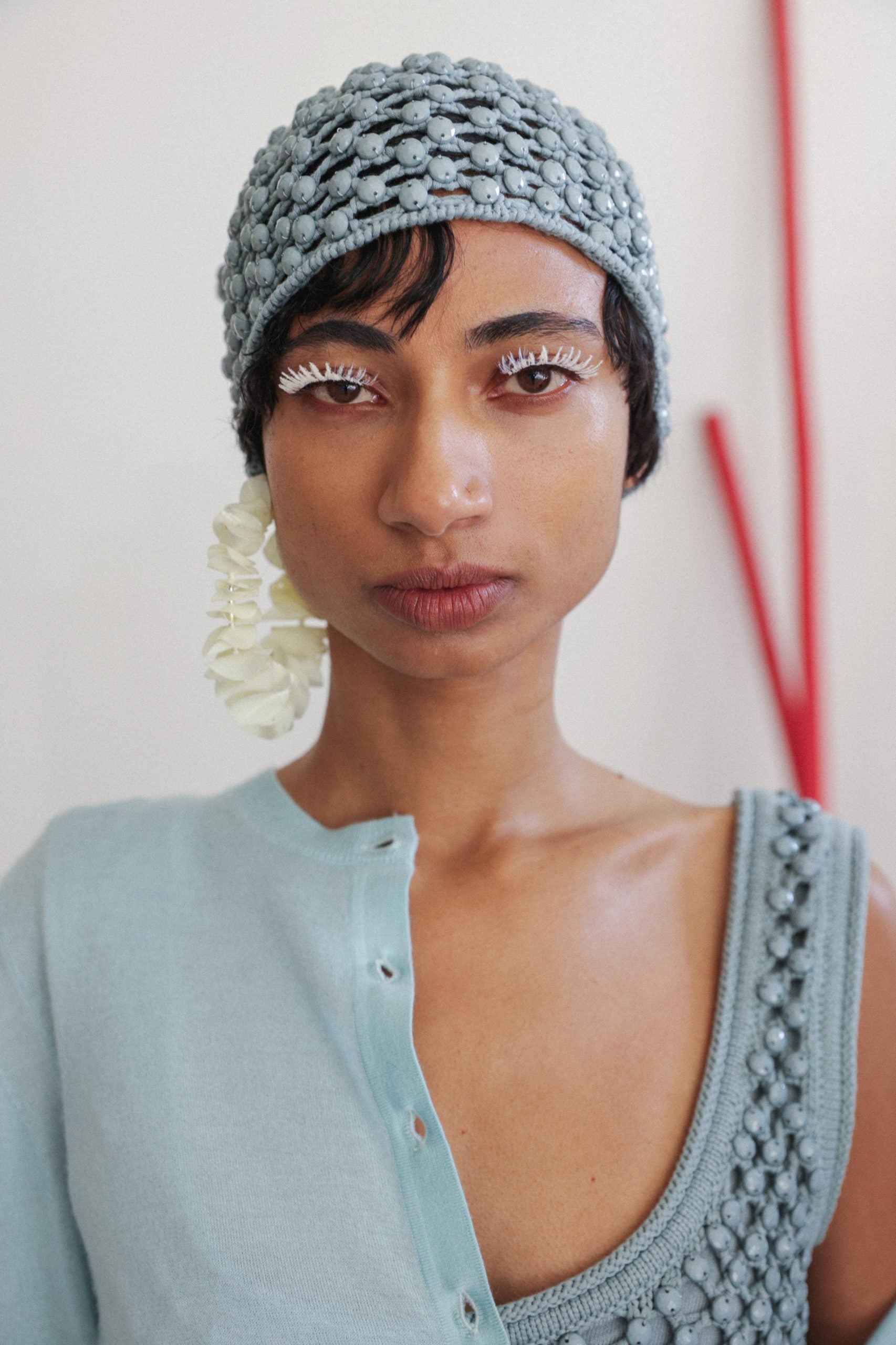 Diotima’s SS25 Beauty Look Was A Nod To Jamaican Folklore