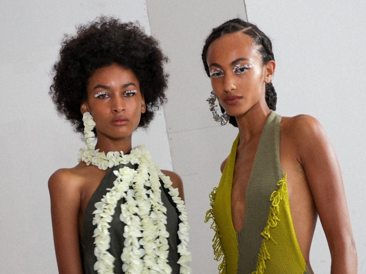 Diotima’s NYFW SS25 Beauty Look Was A Nod To Jamaican Folklore