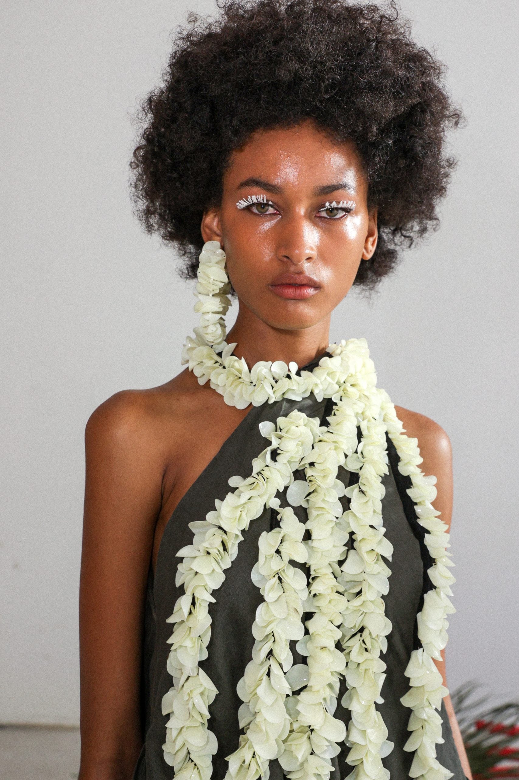 Diotima’s SS25 Beauty Look Was A Nod To Jamaican Folklore