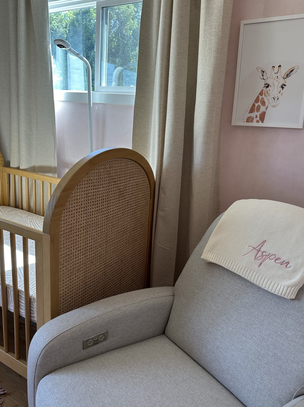 Ashley Blaine Featherson-Jenkins Reveals Chic Nursery In Partnership With Babyletto