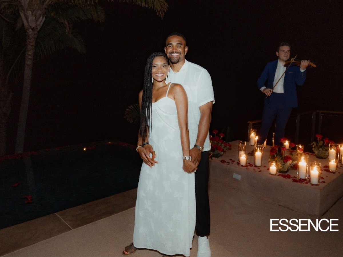 Exclusive: Jalen Hurts and Bry Burrows are engaged!