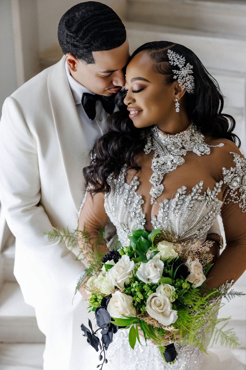 Bridal Bliss: Aurielle And Michael Said 'I Do' Inside A Stunning And Historic Theater In Atlanta