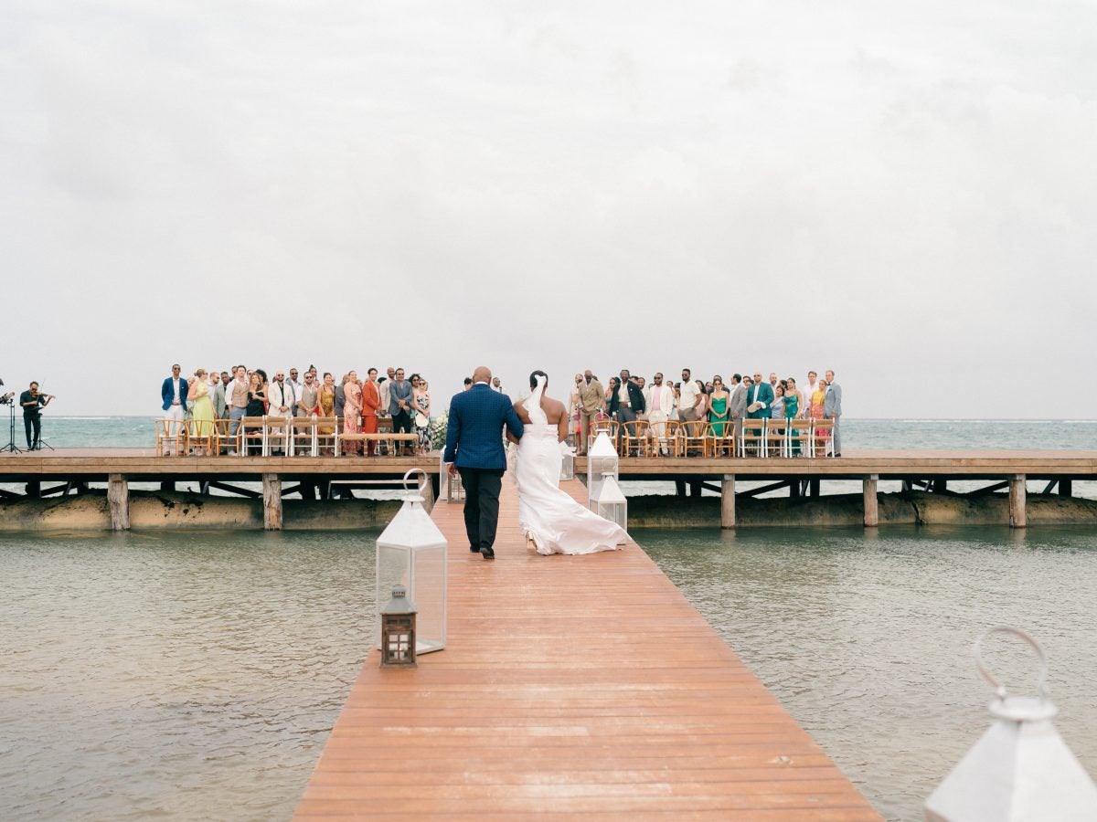 Bridal Bliss: After Meeting At A Wedding, Ashley And Nick Held Their Own In Riviera Maya